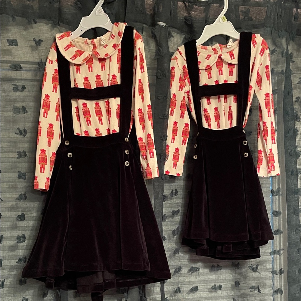 ✨Kate Quinn✨ Red and Black Nutcracker Dress with Suspenders